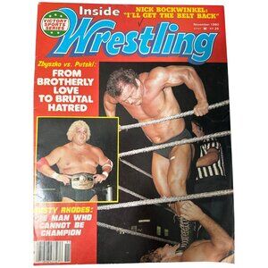 Inside Wrestling Magazine WWE Zybyszko Mascaras Nov 1980 Victory Sports WWF WWE